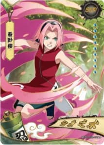 Sakura Haruno NRZ07-SSR-007 Naruto trading card
