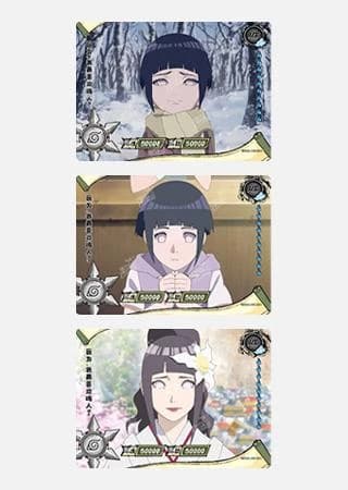 Hinata Hyuga NRSS-HR-001 Naruto trading card