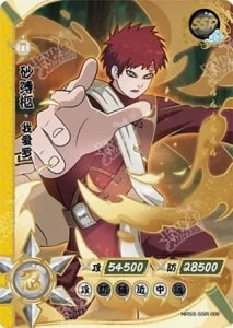 Gaara card artwork